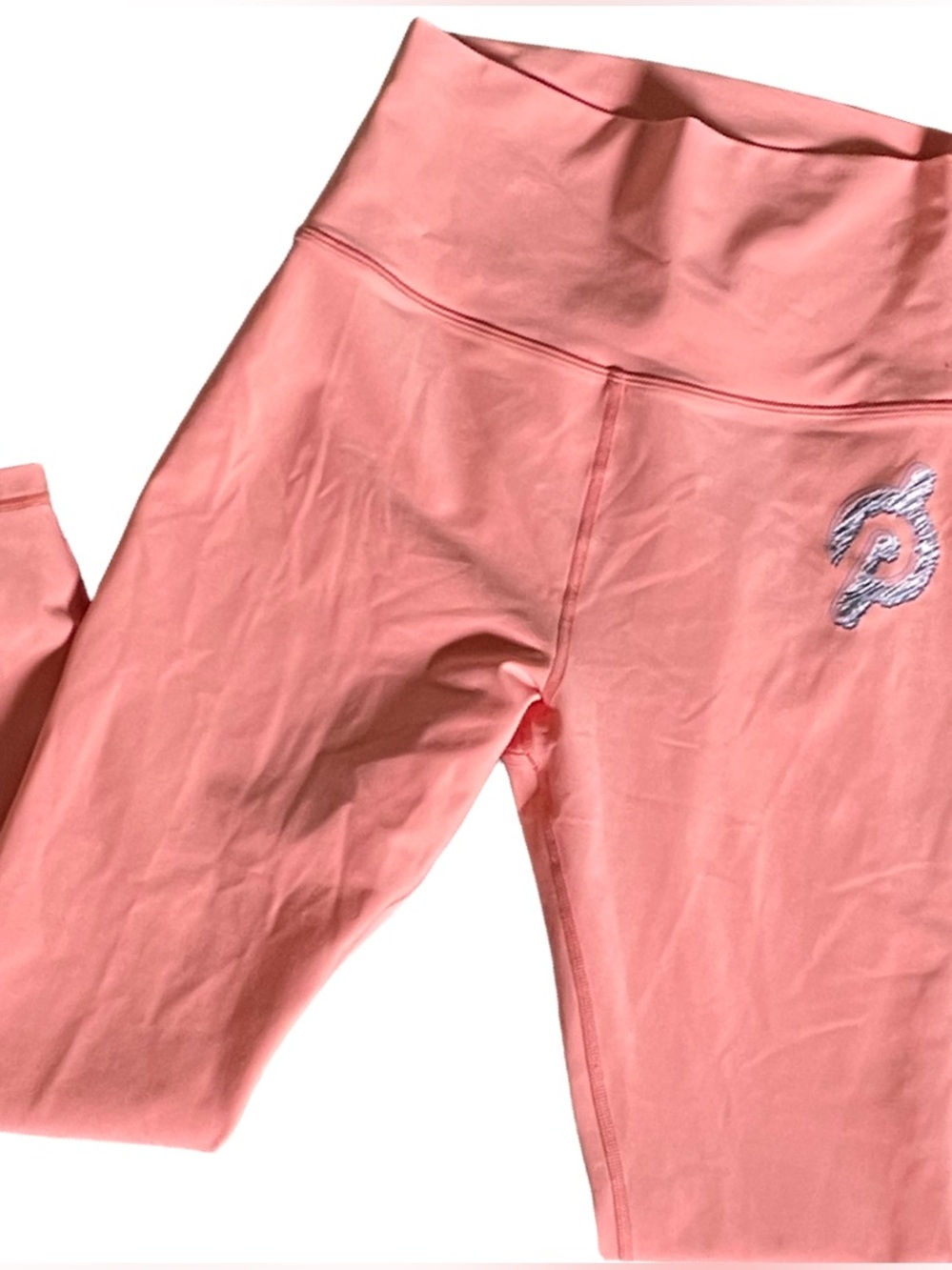 Peloton Cadent High-Rise Leggings – Salmon Pink / Coral